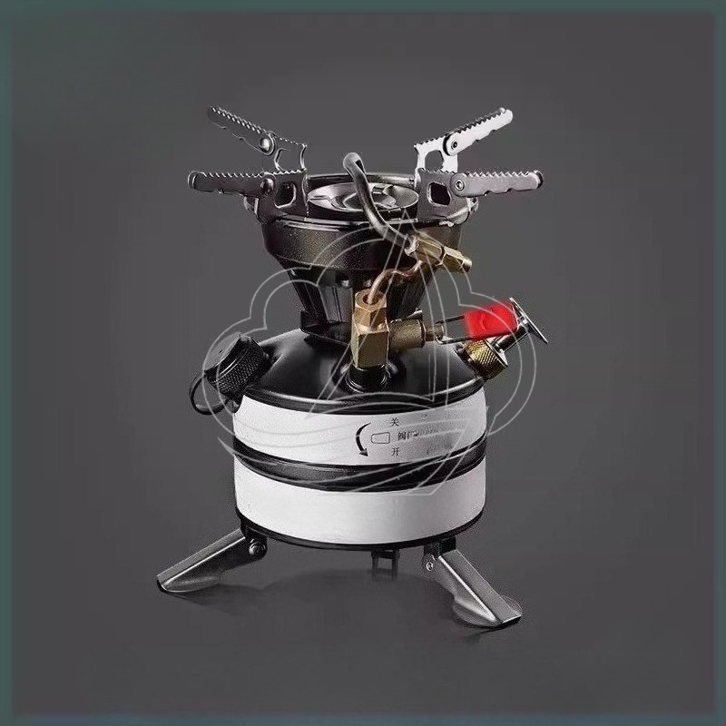 Camping Cooking Stove - All-in-One Tragbares Camping-Kocher-Set Multi-Fuel-Brenner für Outdoor-Picknick-Kochen