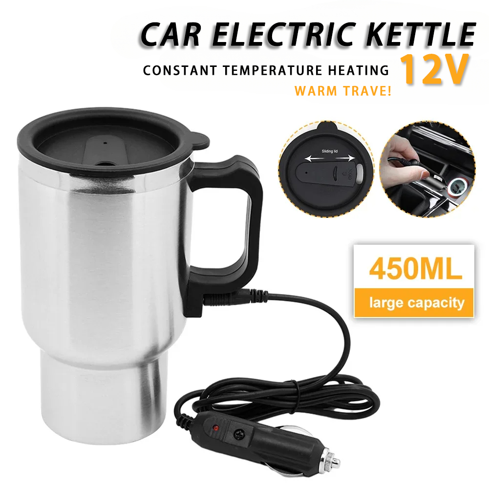 Camping Cooking Tin - Elektrische Heizung Auto Wasserkocher DC 12V