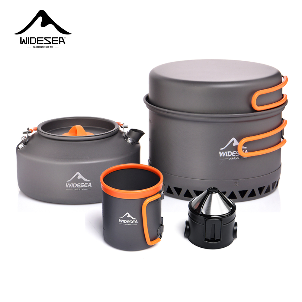 Camping Cooking Tin - Camping Geschirr Outdoor Kochgeschirr Set Töpfe
