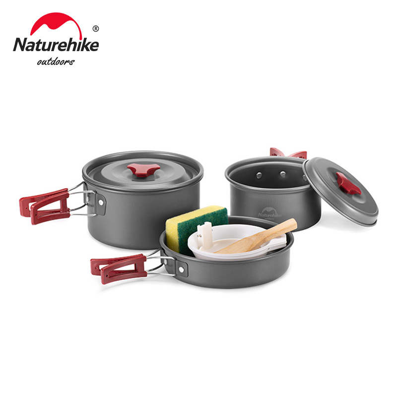 Camping Cooking Bundle - Naturehike Camping Topf Ultraleicht Camping Kochen