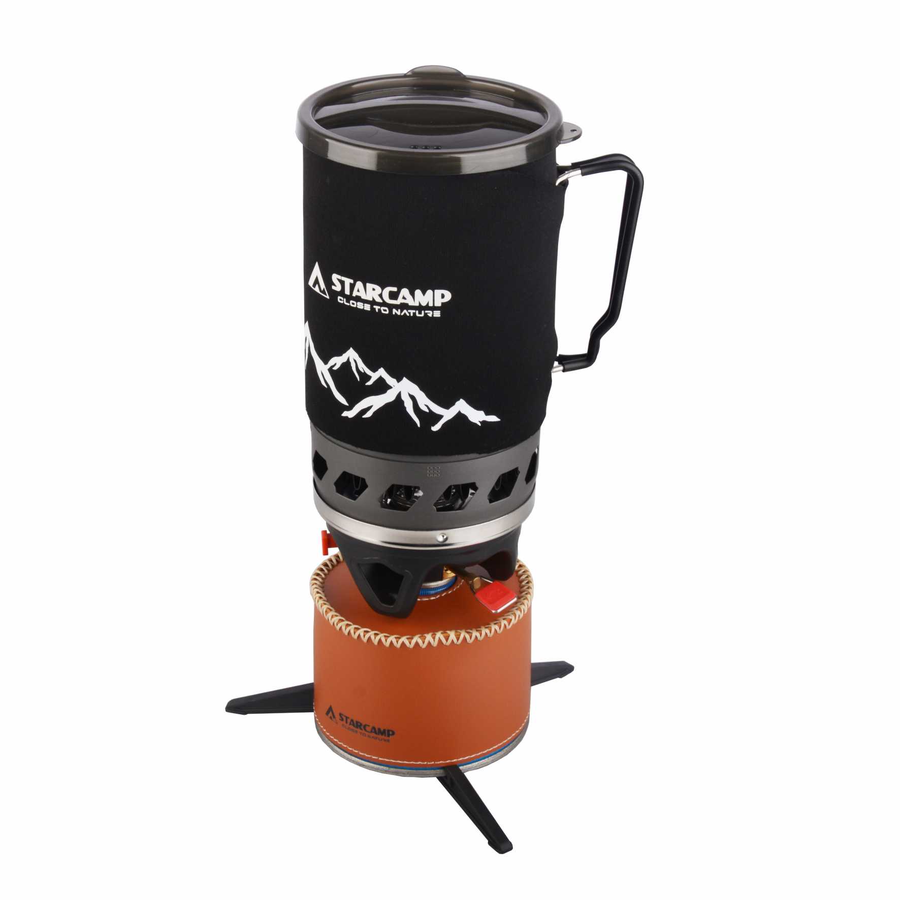 Camping Cooking System - STARCAMP 1400 ml Outdoor Fastboil Jet