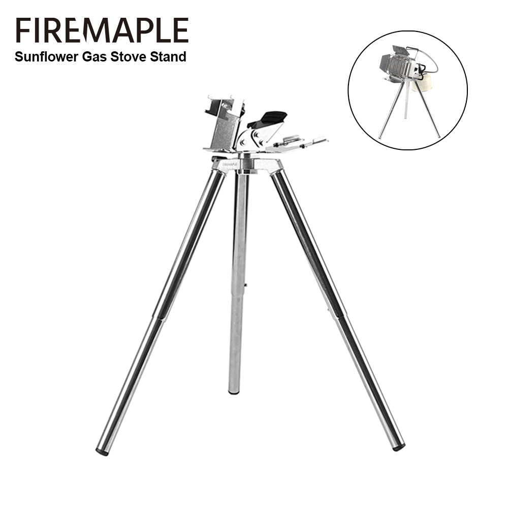 Camping Cooking Heater - Feuer-Ahorn-Sonnenblumen-Gasherd-Ständer, 1/4 Zoll Schraube, leichtes Gasheizgerät,