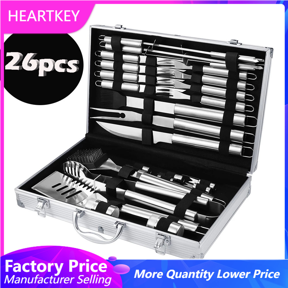 Camping Cooking Bundle - BBQ Werkzeuge Set Grill Grillen Utensil