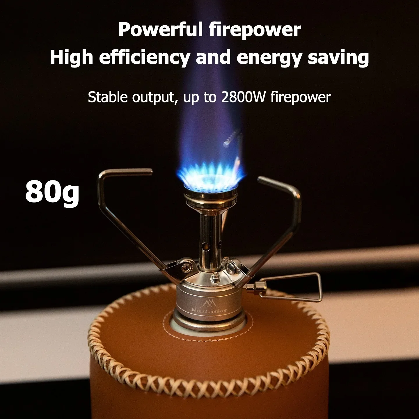 Camping Cooking Heater - Mountainhiker Ultraleichter Campingkocher aus 304 Edelstahl