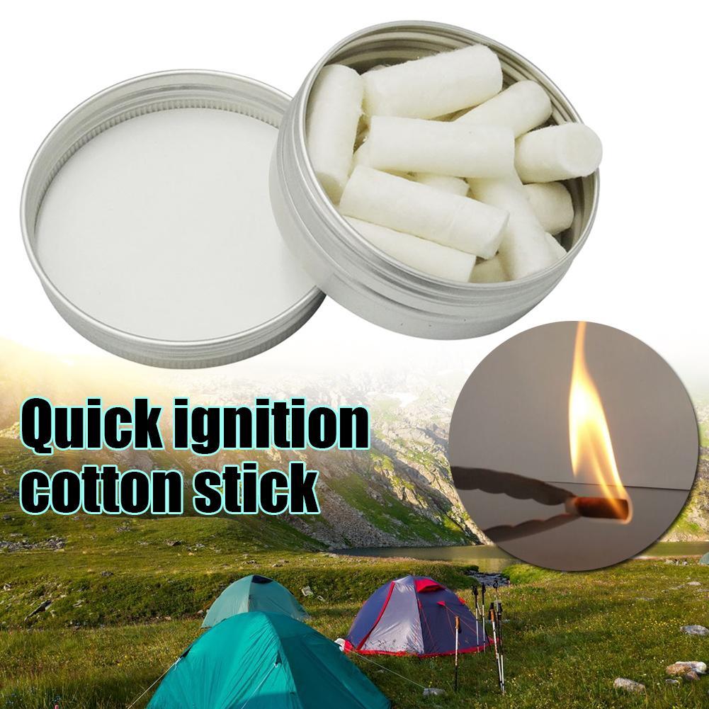 Camping Cooking Fire - 12 stücke Outdoor Camping Paraffin Wachs