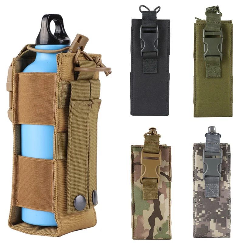 Camping Cooking Tin - x1 Molle Wasserflaschen-Holster-Beutel, Outdoor-Sport, Reiten, Camping,