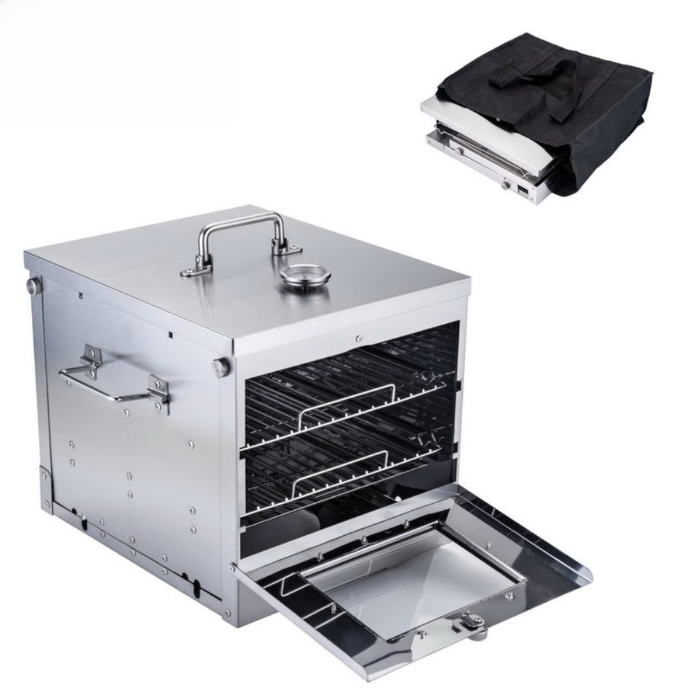 Camping Cooking Stove - Outdoor-Camping-Herd, Kochherd aus Edelstahl, visuell sichtbarer,