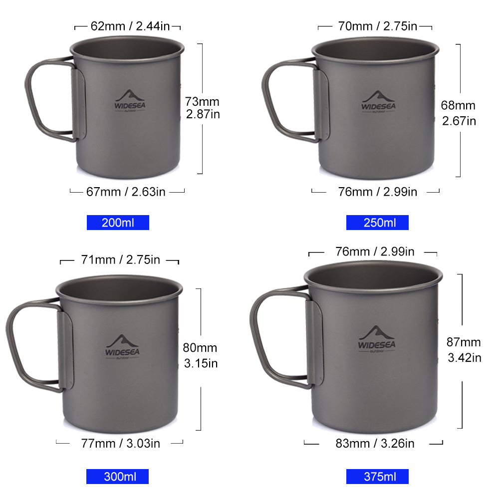 Widesea Camping-Becher Titan-T – Camping Cooking Bundle Bewertung und Preis