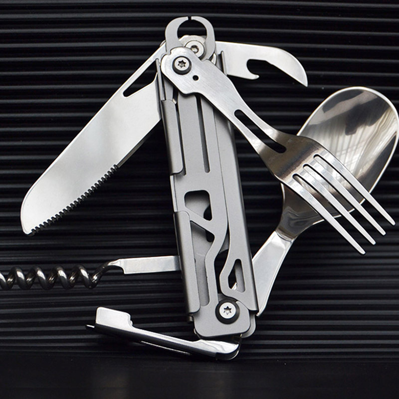 Multifunktionales Camping-Gabe – Camping Cooking Bundle Bewertung und Preis