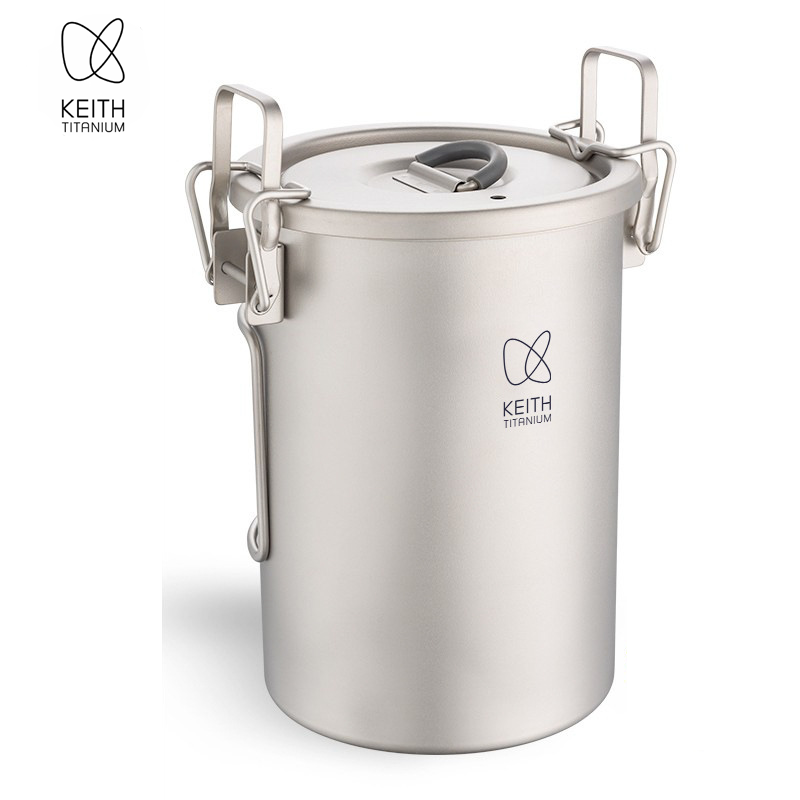 KEITH Reiskocher aus reinem Ti – Camping Cooking Kettle Bewertung und Preis