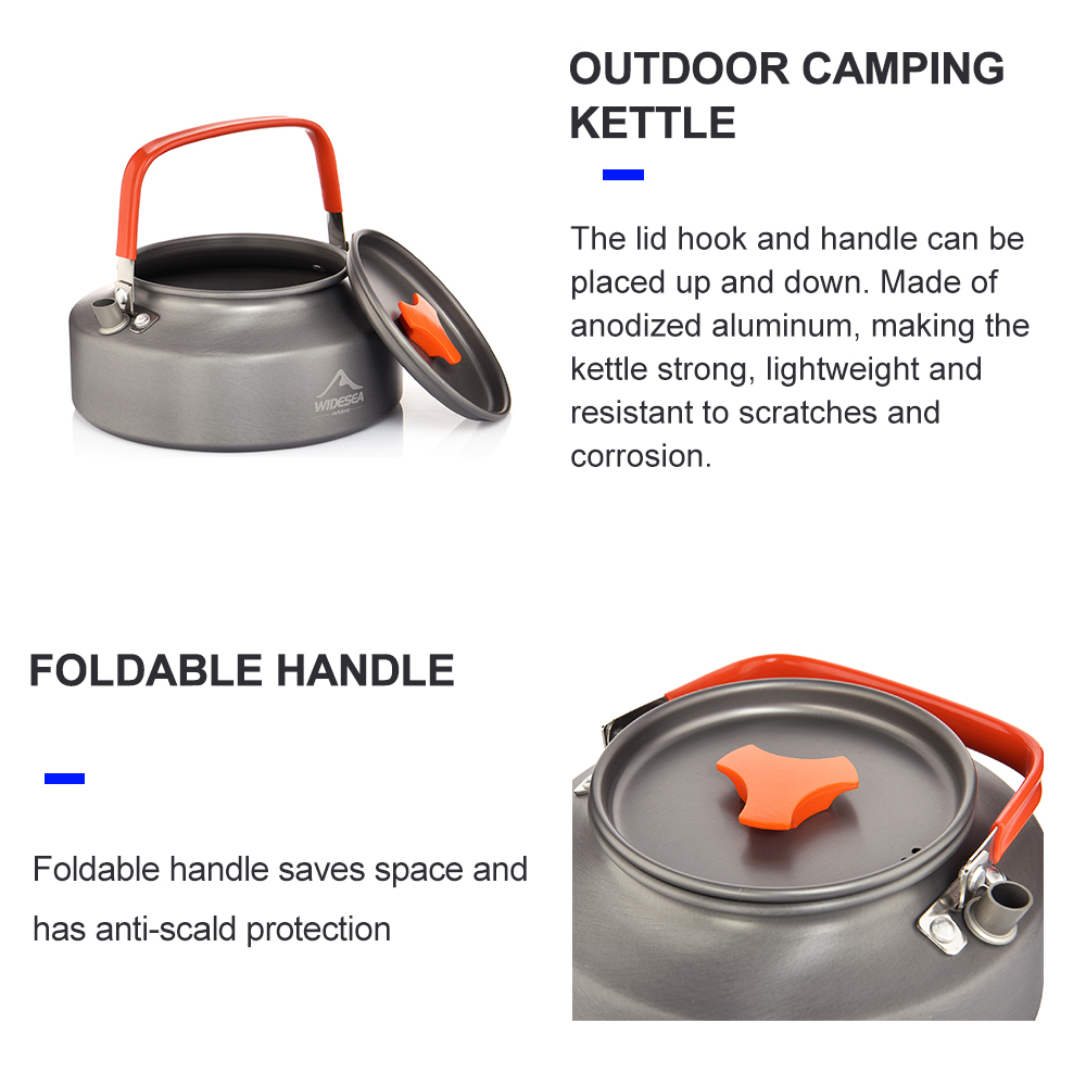 Widesea 1,1 L 2L 1,5 L Camping – Camping Cooking System Bewertung und Preis
