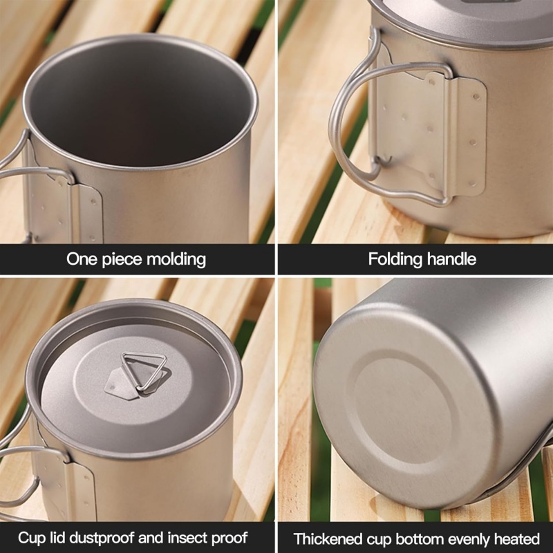 Titan-Campingbecher mit Klappg – Camping Cooking Set With Bag Bewertung und Preis