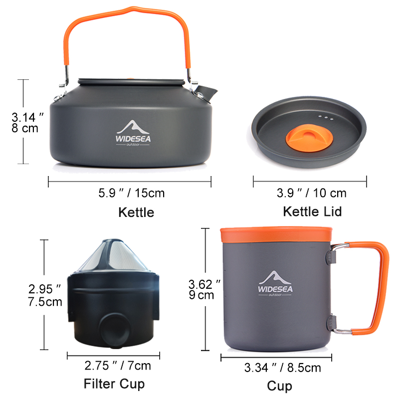 Widesea Camping Kaffee Kochges – Camping Cooking Box Set Bewertung und Preis
