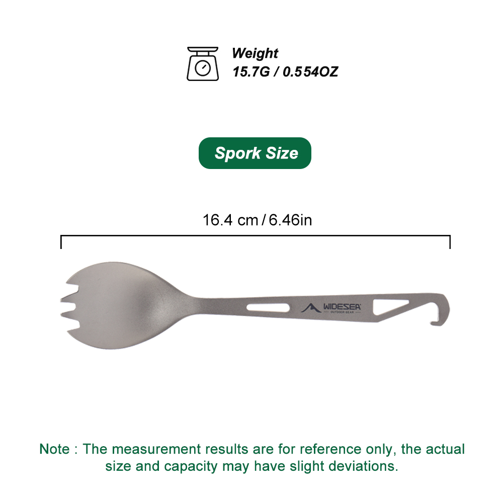 Widesea Camping-Kochset, Spork – Camping Cooking Bundle Bewertung und Preis