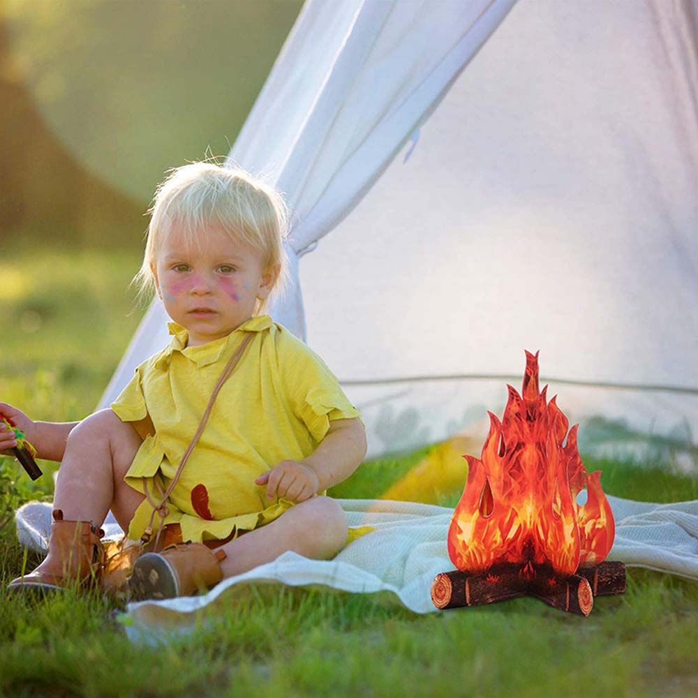 Künstliches Lagerfeuer aus Pap – Camping Cooking Fire Bewertung und Preis