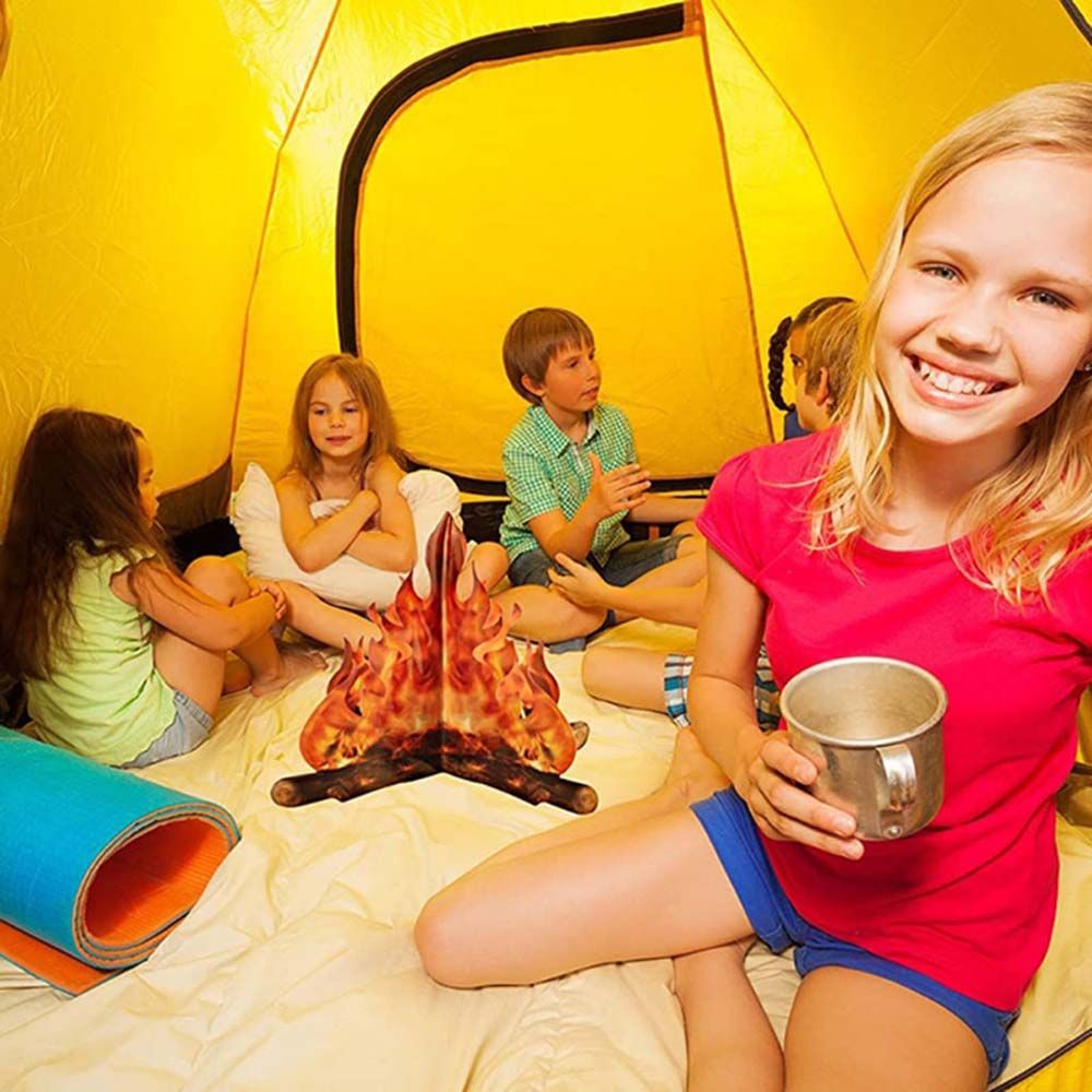 Künstliches Lagerfeuer aus Pap – Camping Cooking Fire Bewertung und Preis