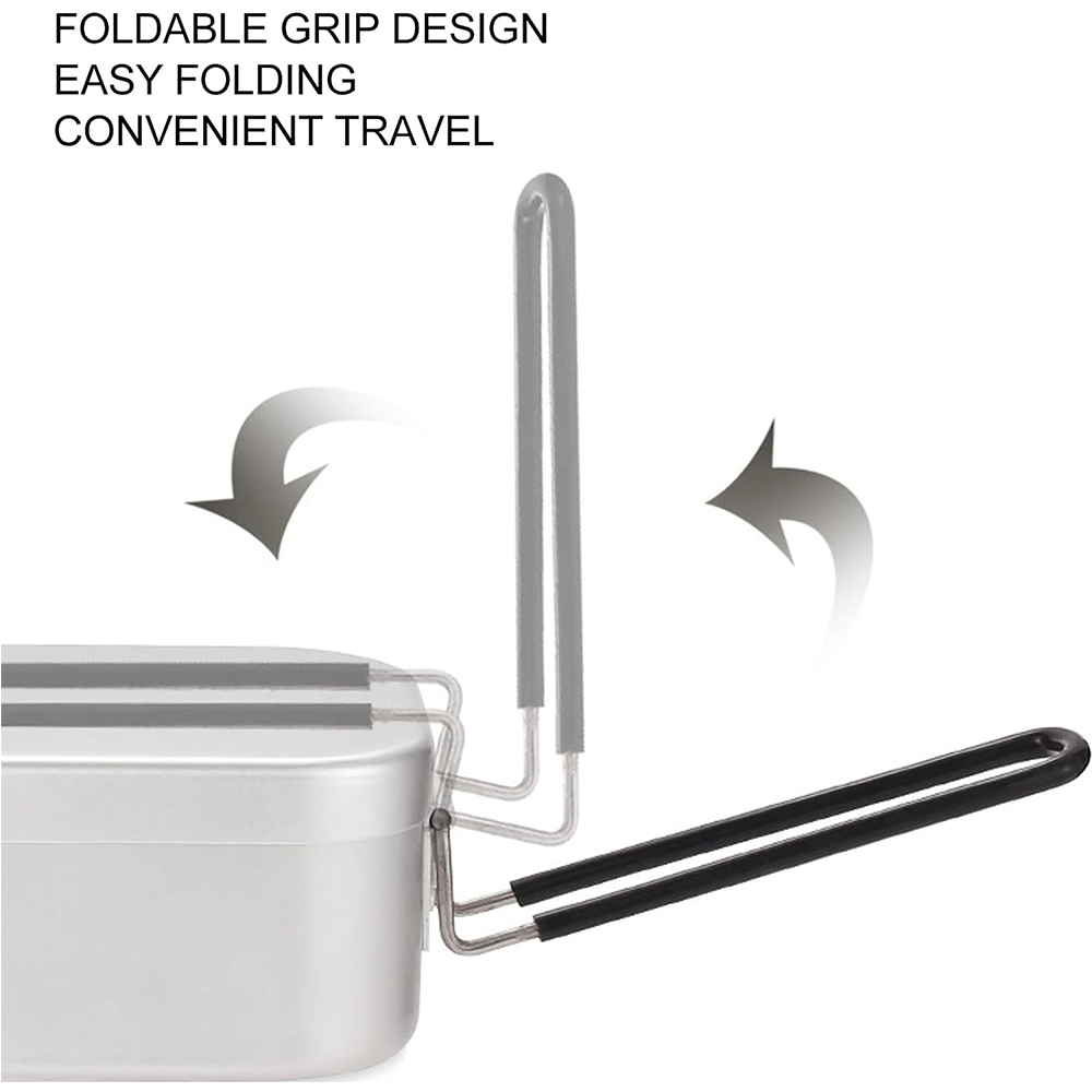 800ML Aluminium Mittagessen Bo – Camping Cooking Sets Bewertung und Preis
