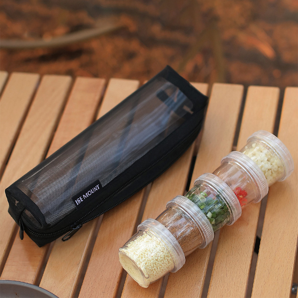 Camping-Gewürzset-Aufbewahrung – Camping Cooking Set With Bag Bewertung und Preis