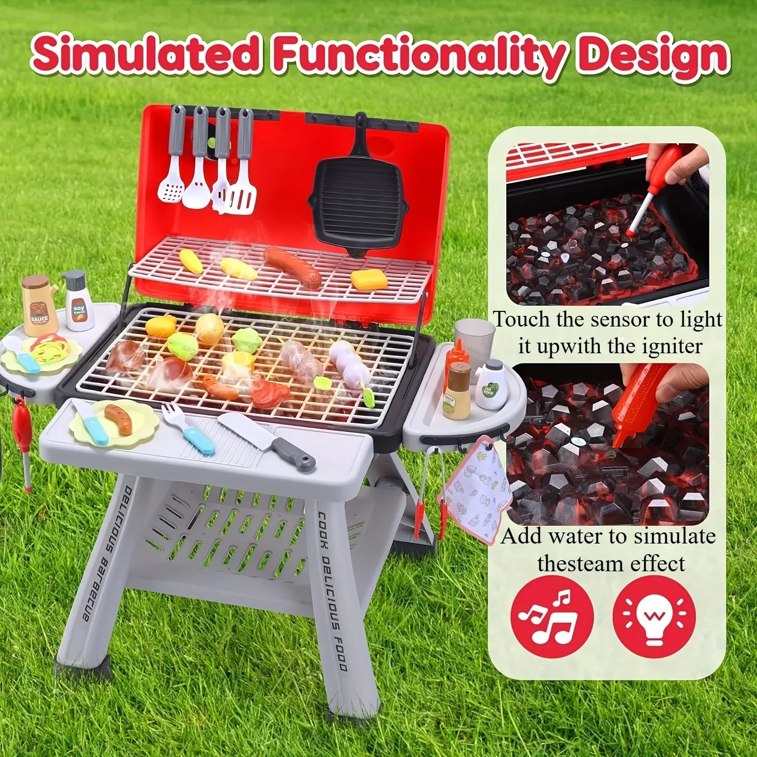 Barbecue Grill Spielzeug Set K – Camping Cooking Kids Bewertung und Preis