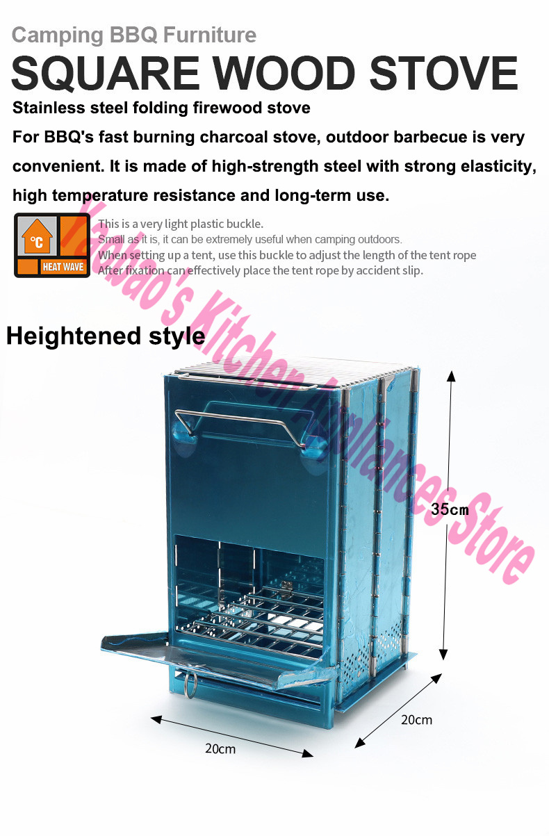 Holzofen für Outdoor-Camping,  – Camping Cooking Stove Bewertung und Preis