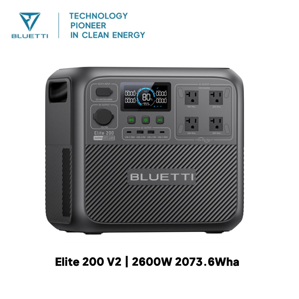 【Renew】BLUETTI Elite 200 V2 Tr – Camping Cooking Heater Bewertung und Preis
