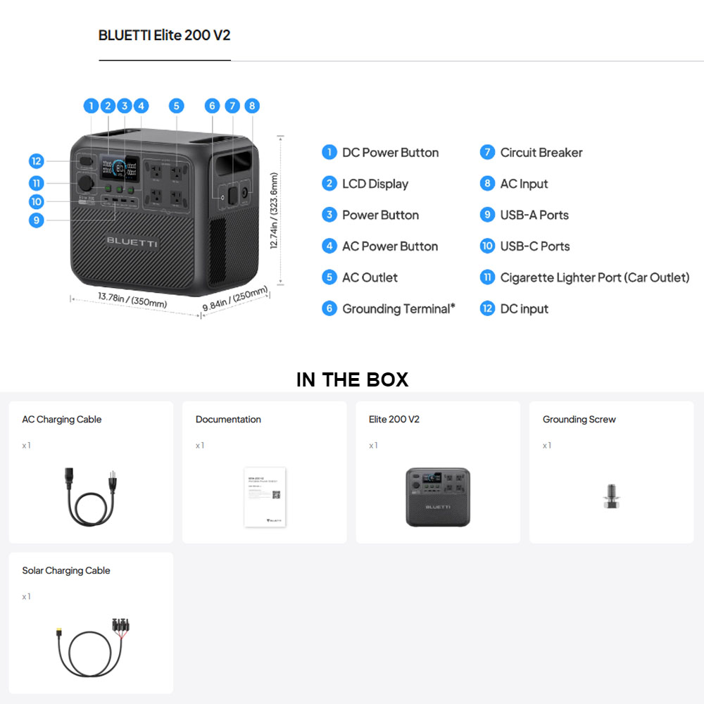 【Renew】BLUETTI Elite 200 V2 Tr – Camping Cooking Heater Bewertung und Preis