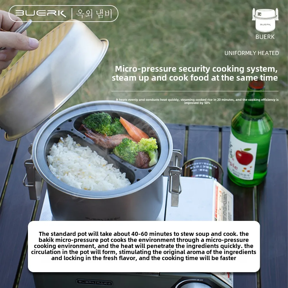 Multifunktionaler Dampf- und B – Camping Cooking System Bewertung und Preis