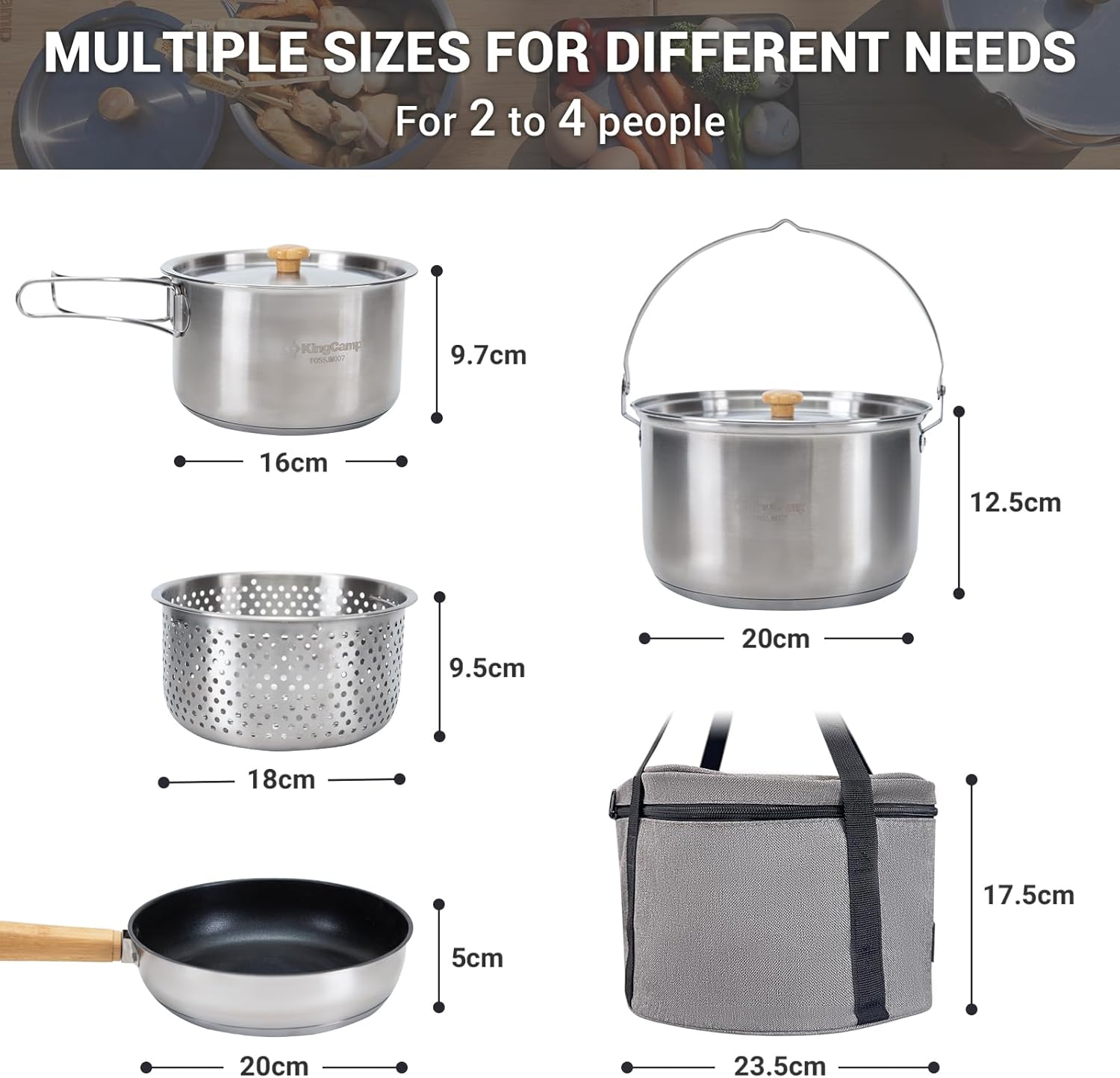304 Edelstahl Camping-Kochgesc – Camping Cooking Kettle Bewertung und Preis